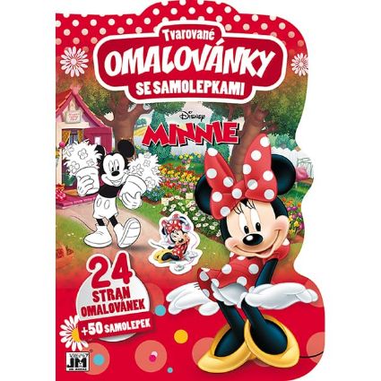 Picture of Shaped colouring book Minnie