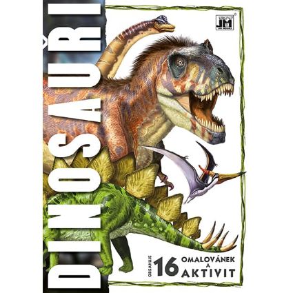 Obrázek Omalovánky A4 Dinosauři
