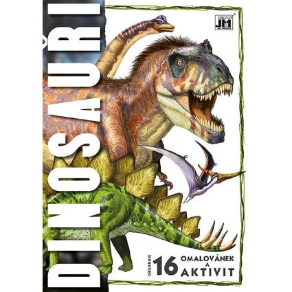 Obrázek Omalovánky A4 Dinosauři