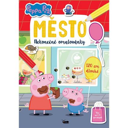 Obrázek Nekonečné omalovánky Prasátko Peppa