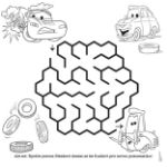 Picture of Bumpy lines colouring book Cars