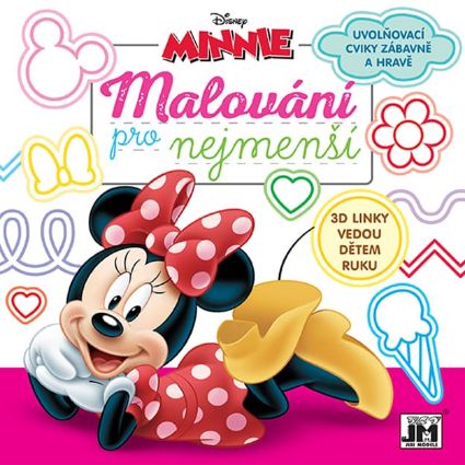 Picture of Bumpy lines colouring book Minnie