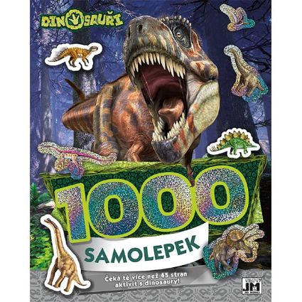 Obrázek 1000 samolepek s aktivitami Dinosauři