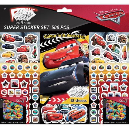 Picture of Super sticker set 500 Cars