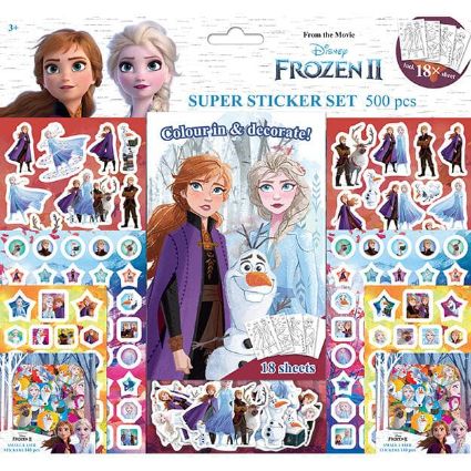 Picture of Super sticker set 500 Frozen