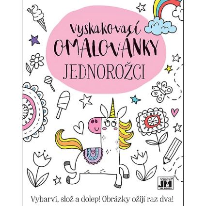 Picture of Pop-up coloring book Unicorns
