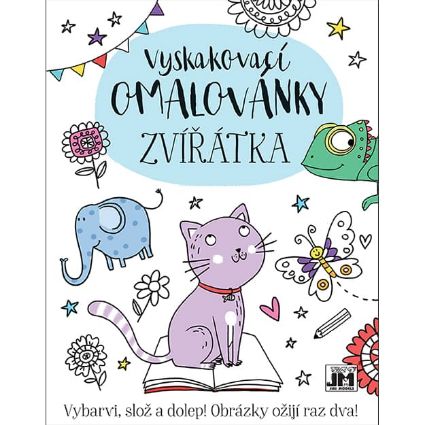 Obrázek Vyskakovací omalovánky Zvířata