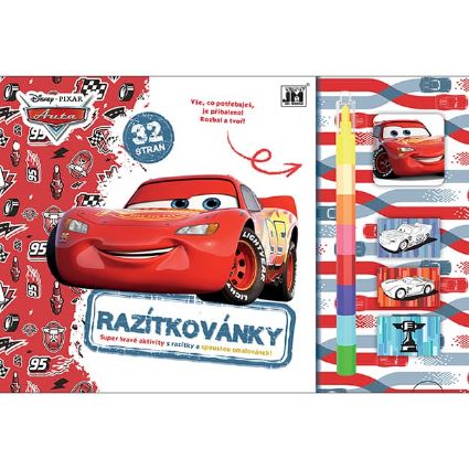 Picture of Stamping and colouring Cars
