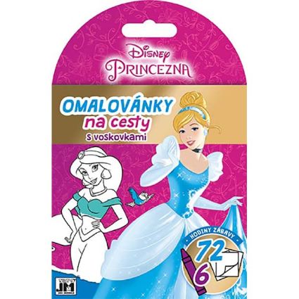 Obrázek Omalovánky na cesty Disney Princezny