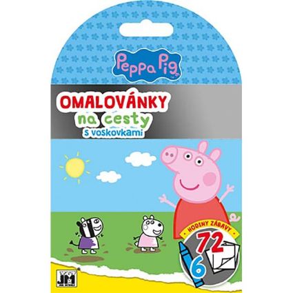 Obrázek Omalovánky na cesty Prasátko Peppa