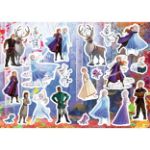 Picture of Colouring book A4 with stickers Frozen2