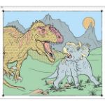 Obrázek Vodové mega omalovánky Dinosauři