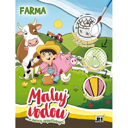 Obrázek Maluj vodou A4 Farma