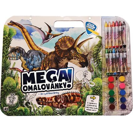 Obrázek Mega omalovánky! Dinosauři