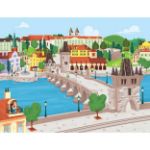 Picture of Reusable sticker album Prague