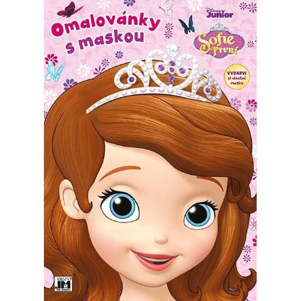 Picture of Colouring book with a mask Sofia