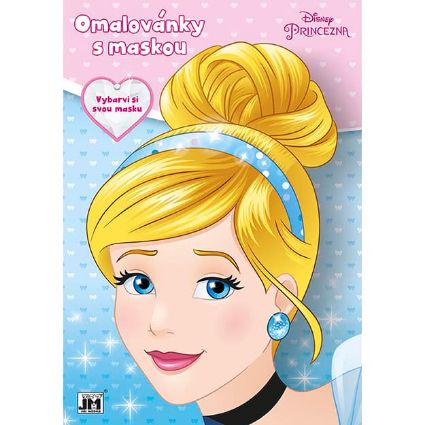 Obrázek Omalovánky s maskou Disney Princezny