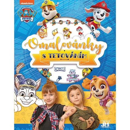 Picture of Colouring book with tattoos Paw Patrol