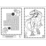 Picture of Colouring book A4 Dinosaurs