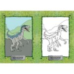 Picture of Colouring book A5 Dinosaurs