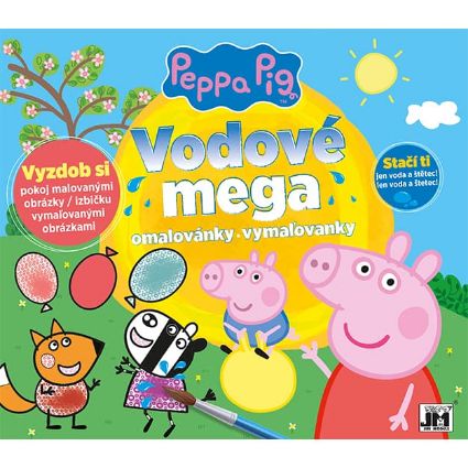 Obrázek Vodové mega omalovánky Prasátko Peppa