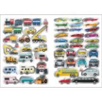 Picture of Metallic stickers Transport