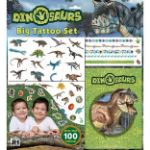 Obrázek Velký set s tetováním Dinosauři