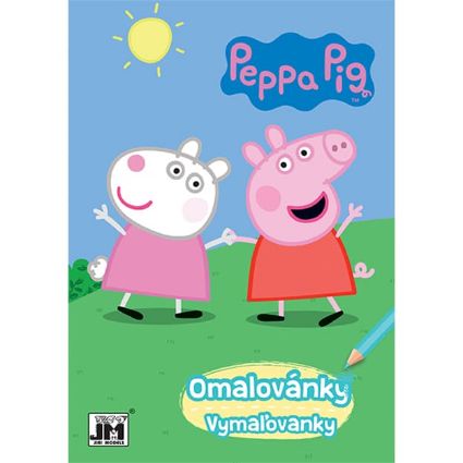 Obrázek Omalovánky A5 Prasátko Peppa