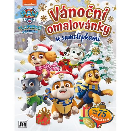 Picture of Advent colouring book with stickers Paw Patrol