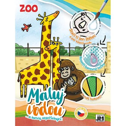 Obrázek Maluj vodou A4 Zoo