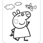Picture of Colouring pad with stickers Peppa Pig