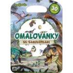 Obrázek Omalovánky se samolepkami Dinosauři