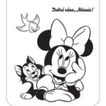 Picture of Colouring pad with stickers Minnie