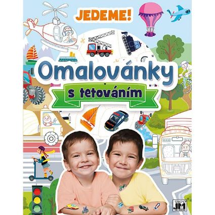 Obrázek Omalovánky s tetováním Jedeme