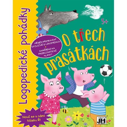 Obrázek Logopedické pohádky O třech prasátkách