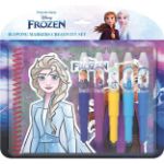 Picture of Set with blowing markers and a notepad Frozen
