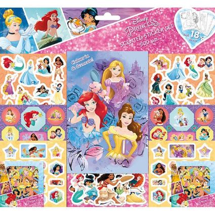 Picture of Scented sticker set 500 pcs Disney Princess