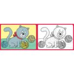 Picture of Colouring books A5 traditional Cats