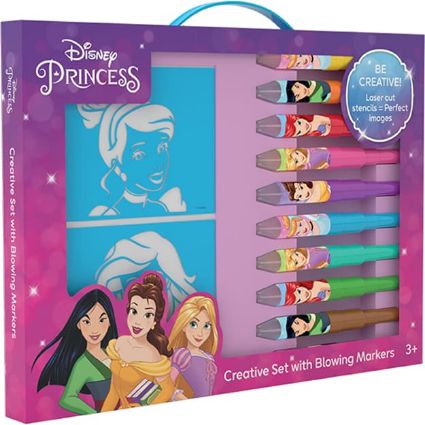 Picture of Creative set with blowing markers Disney Princess