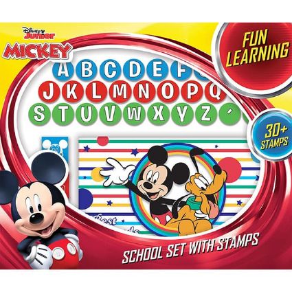 Picture of School set with stamps Mickey