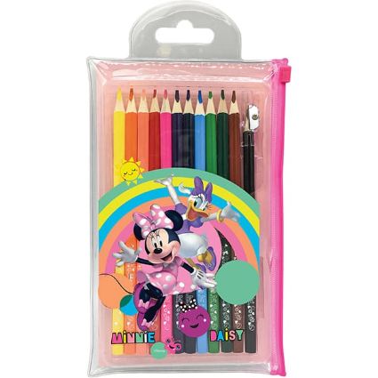 Picture of Colour pencils in a PVC pouch Minnie