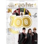 Obrázek 100 samolepek s omalovánkovými listy Harry Potter