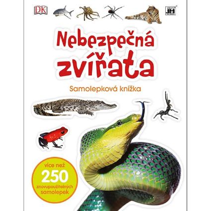 Obrázek Naučná samolepková knížka 6+ Nebezpečná zvířata