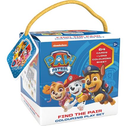 Picture of Find a pair colouring play set Paw Patrol