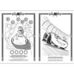 Picture of Colouring book A4 Cars