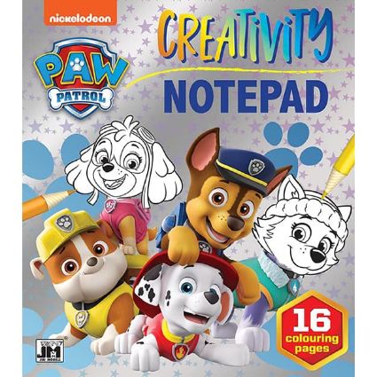 Picture of Creativity notepad Paw Patrol