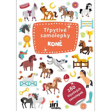 Obrázek Třpytivé samolepky Koně