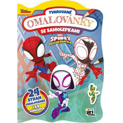 Obrázek Tvarované omalovánky Spidey