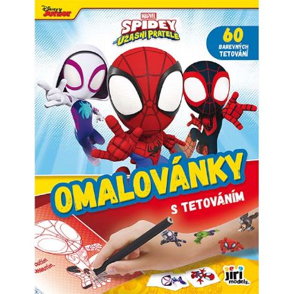 Obrázek Omalovánky s tetováním Spidey