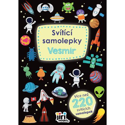 Obrázek Svítící samolepky Vesmír